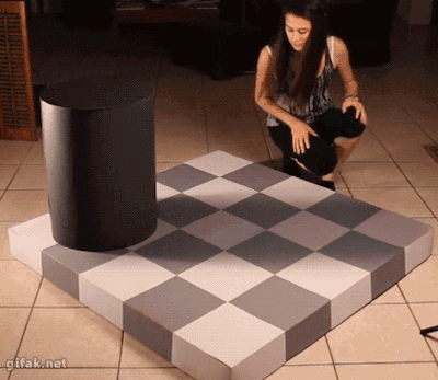 Checker-illusion