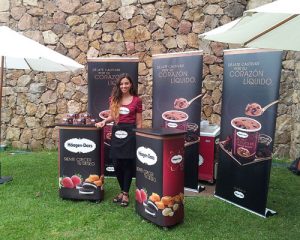 HaagenDazs Booth Promotion