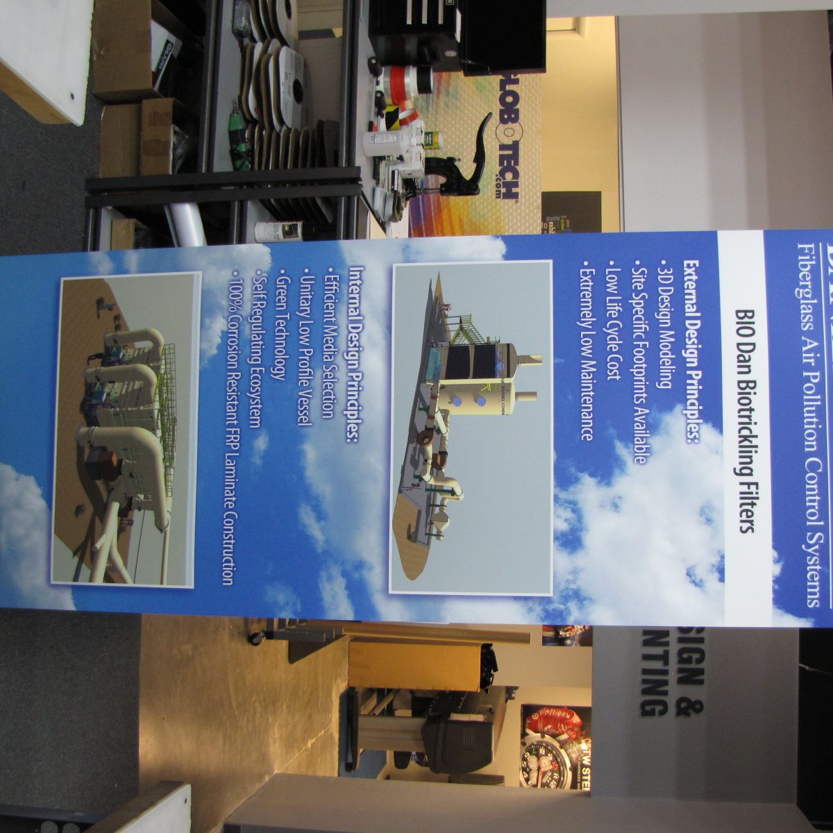 13) Retractable Banner Stand